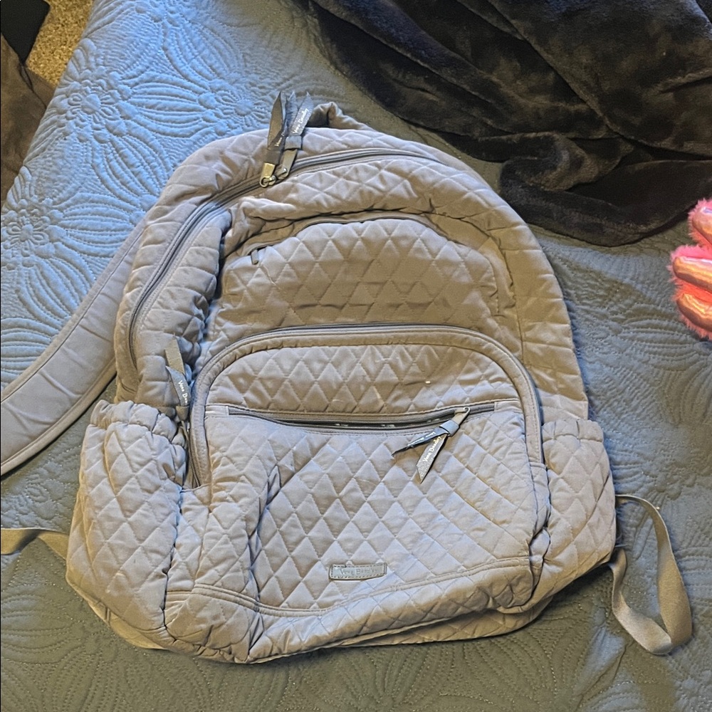 Vera Bradley Gray Backpack